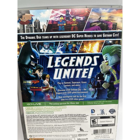 Lego Batman 2 DC Super Heroes (Microsoft Xbox 360, 2012) w/Manual Included - Picture 6 of 8